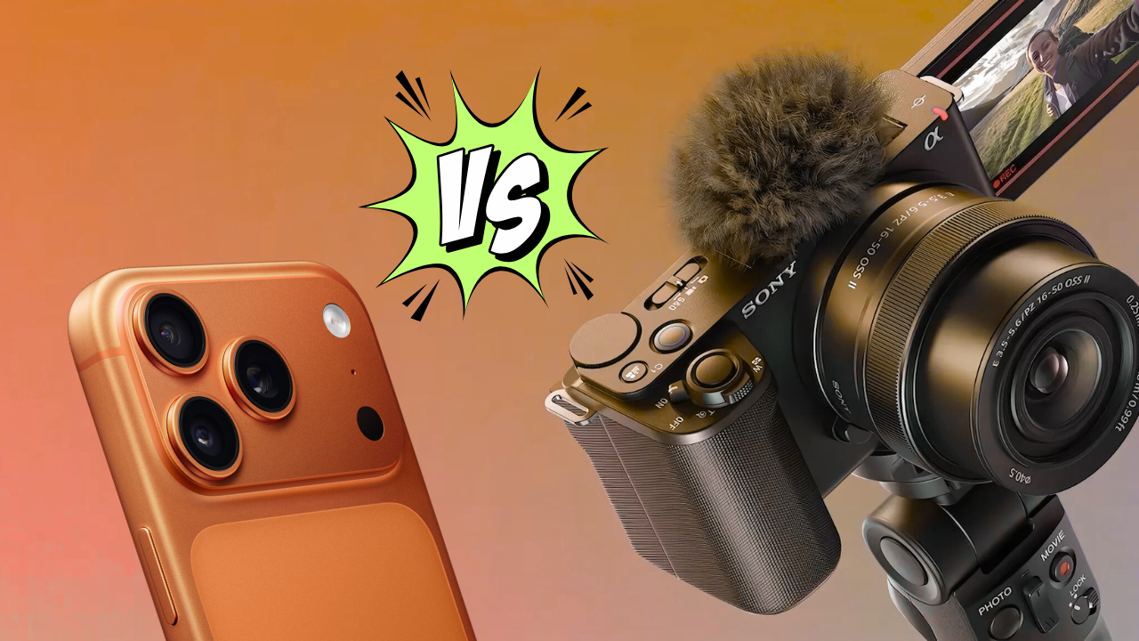 iPhone 17 Pro Max vs Sony ZV-E10 II for Videography